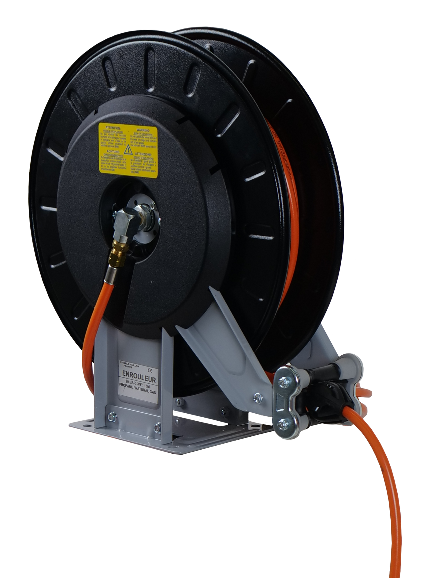 Gas Hose Reel Winder 15m