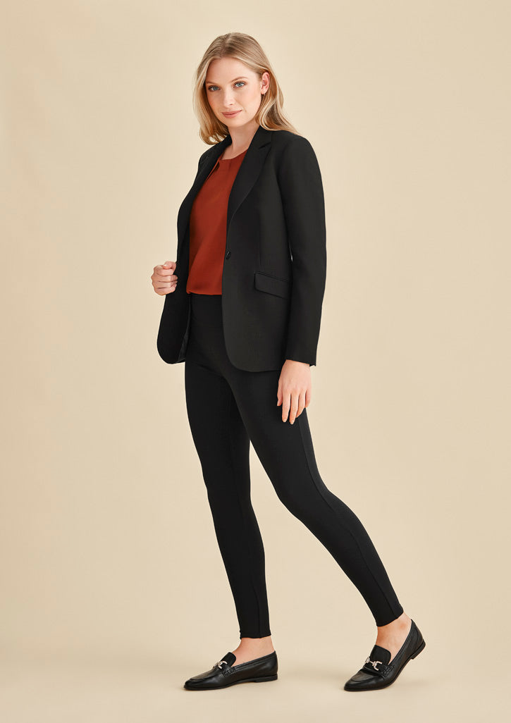 Womens Scuba Ponte High-rise Pull-on Corporate Legging RGP303L XXS / Black