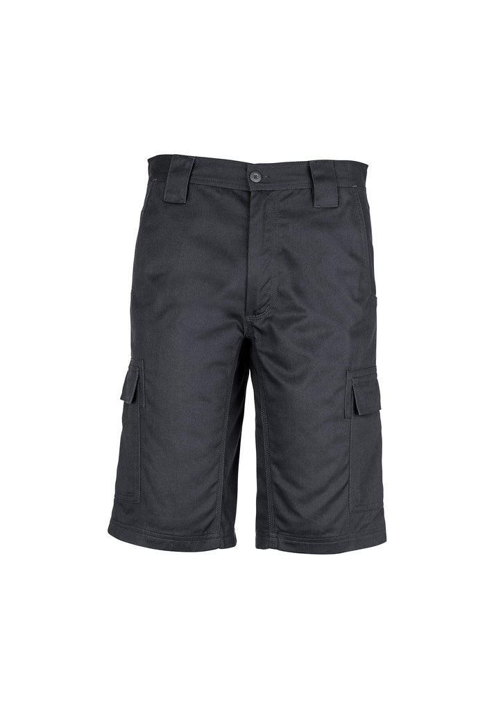 Mens Midweight Drill Cargo Short 72 / Charcoal