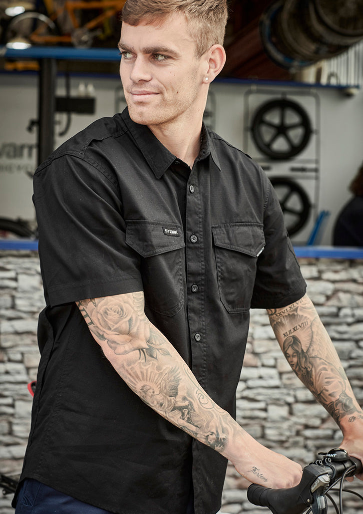 Mens Rugged Cooling Short Sleeve Shirt